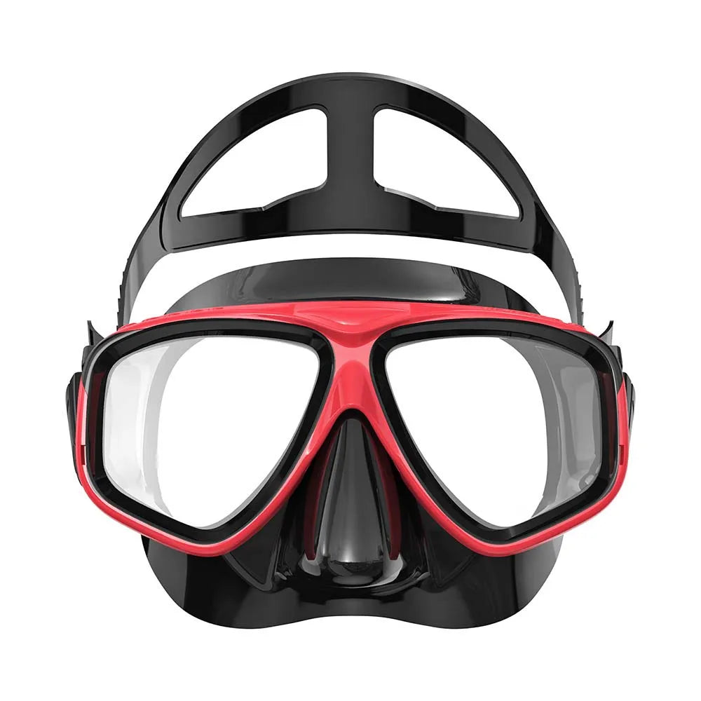 Snorkel Mask Swimming Googles With Optical Nearsighted Myopia Short-Sighted PC Lenses