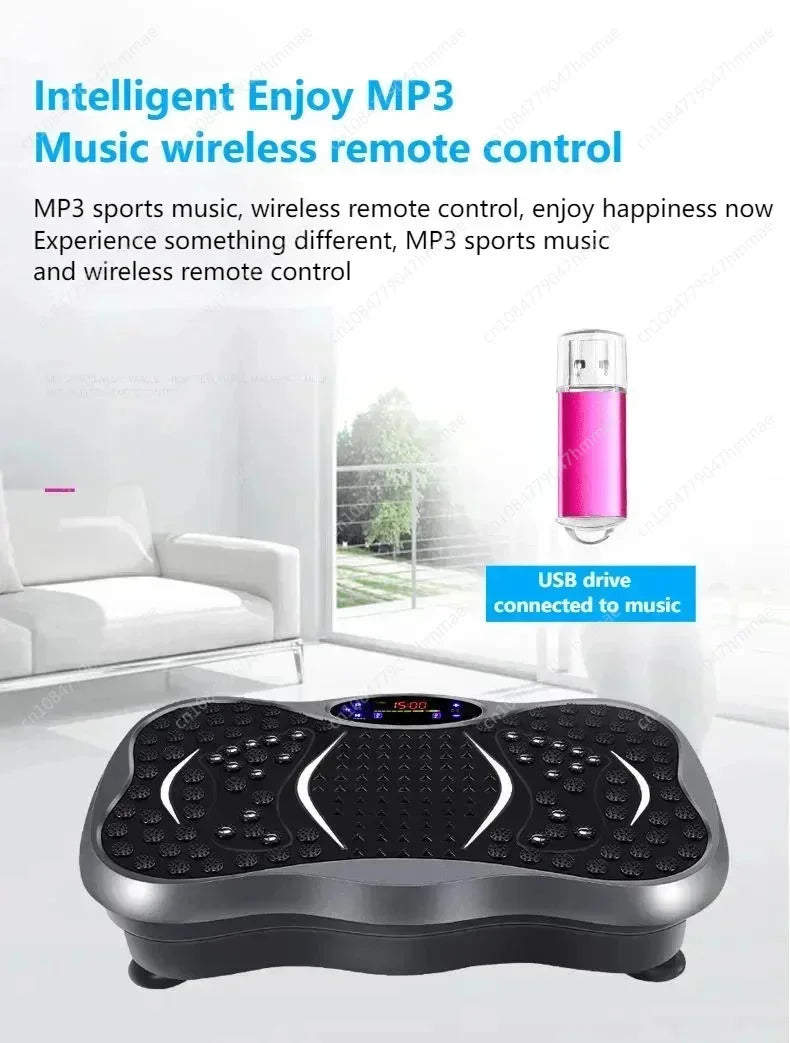 Vibration Machine Portable Fitness Equipment Home Fitness Fat Slinger Shaping and Weight Loss Station Vertical