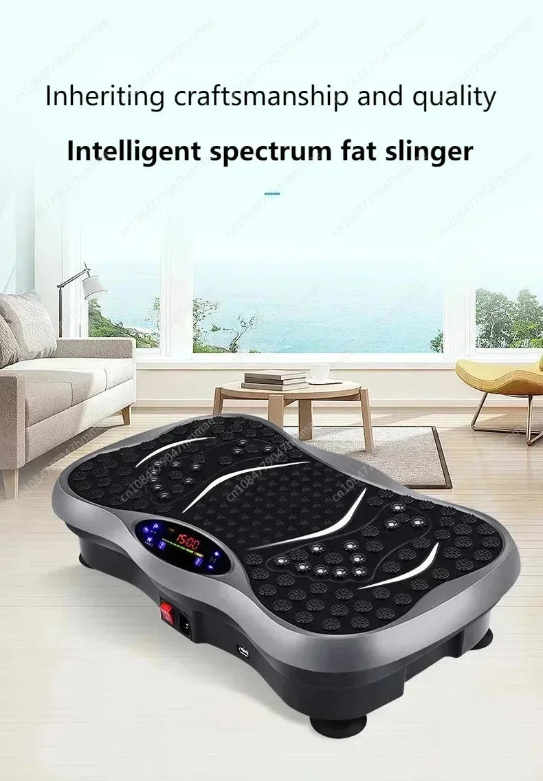 Vibration Machine Portable Fitness Equipment Home Fitness Fat Slinger Shaping and Weight Loss Station Vertical