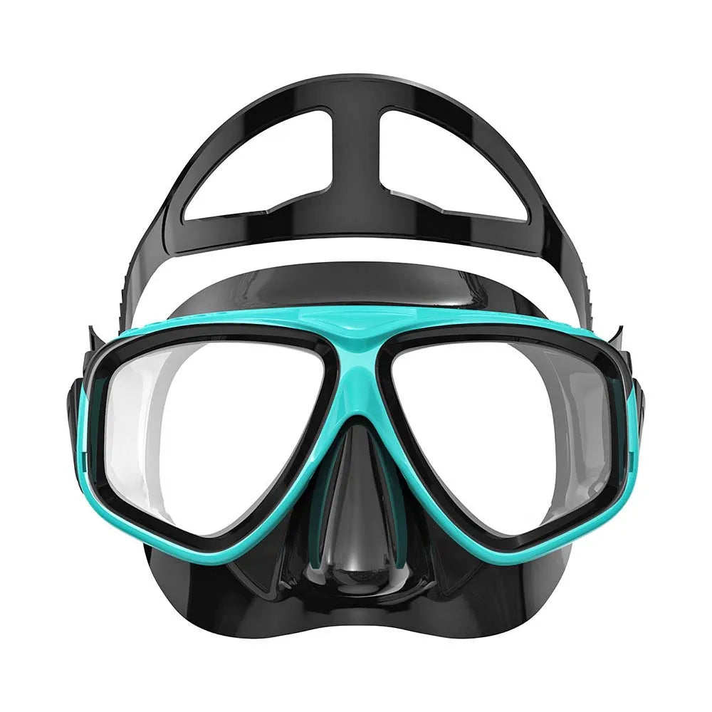 Snorkel Mask Swimming Googles With Optical Nearsighted Myopia Short-Sighted PC Lenses