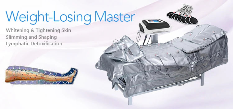 3IN1 EMS Pressure Body & Legs Pressotherapy Air Pressure Presoterapia Lymphatic Drainage Machine for Health Care