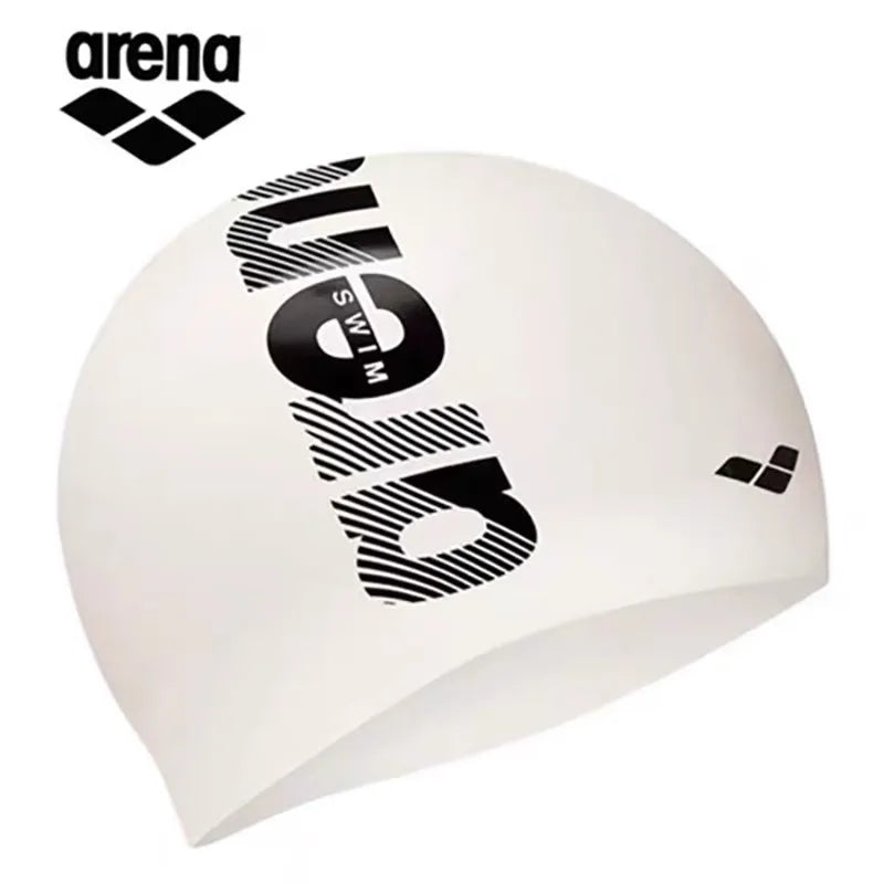 Arena Silicone Swimming Cap Non-Slip Waterproof Low Resistance for Men And Women Professional Speed up Equipment