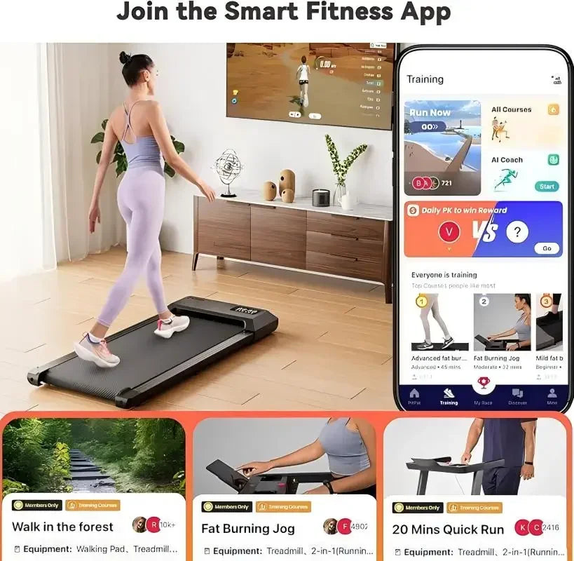 15.75 x 35.43 Inch Running Area Treadmill Pad: Perfect for Running,Walking,and Under Desk Exercise,Ideal for Home and Office Use