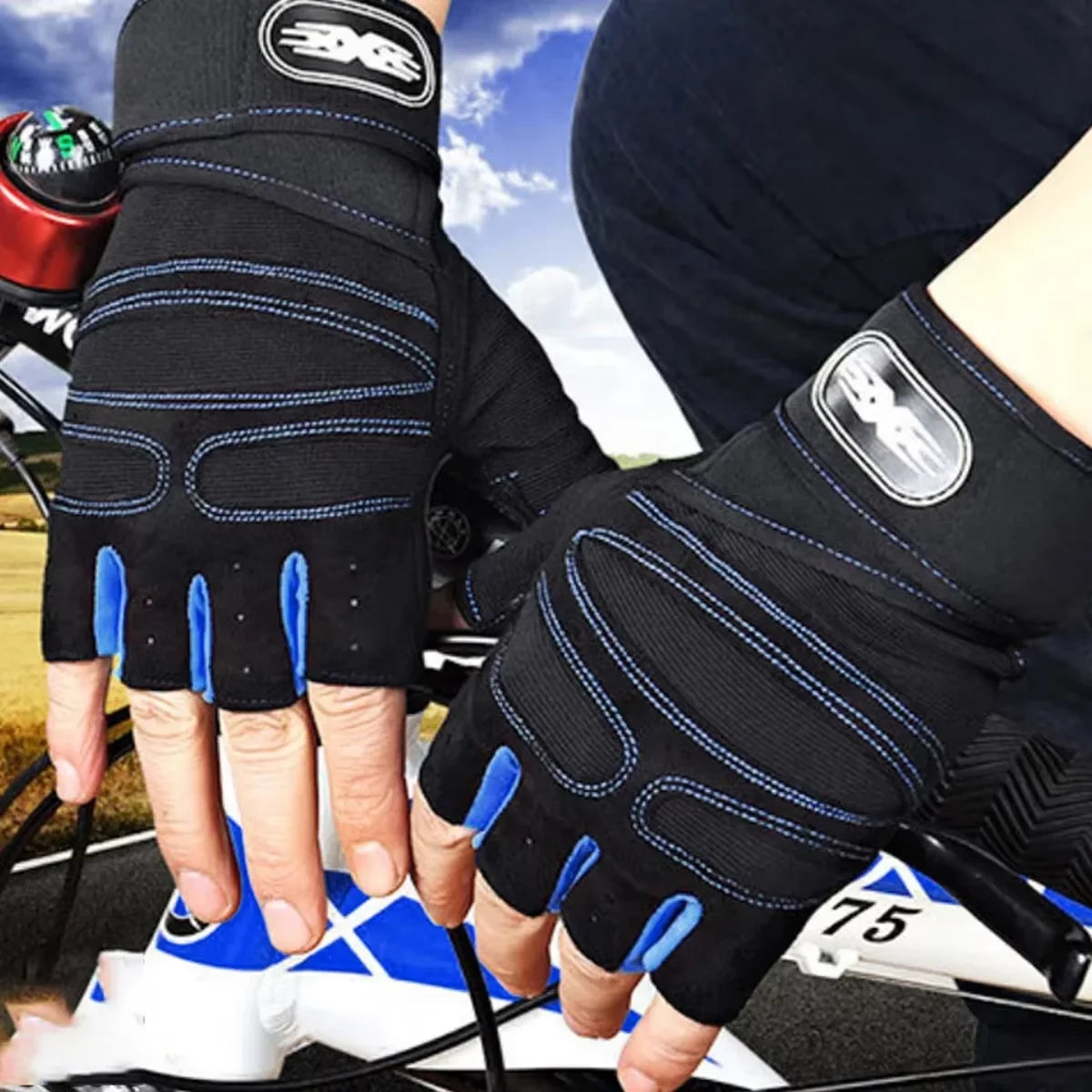 Professional Fitness Gloves – Superior Grip & Wrist Stability for Weightlifting & Training - Unisex Performance Gear