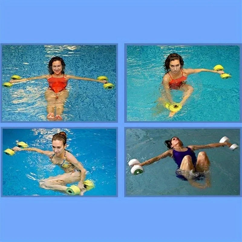 Premium Water Dumbbells – Aqua Fitness Training Set for Pool & Water Workouts (2-Piece Set)