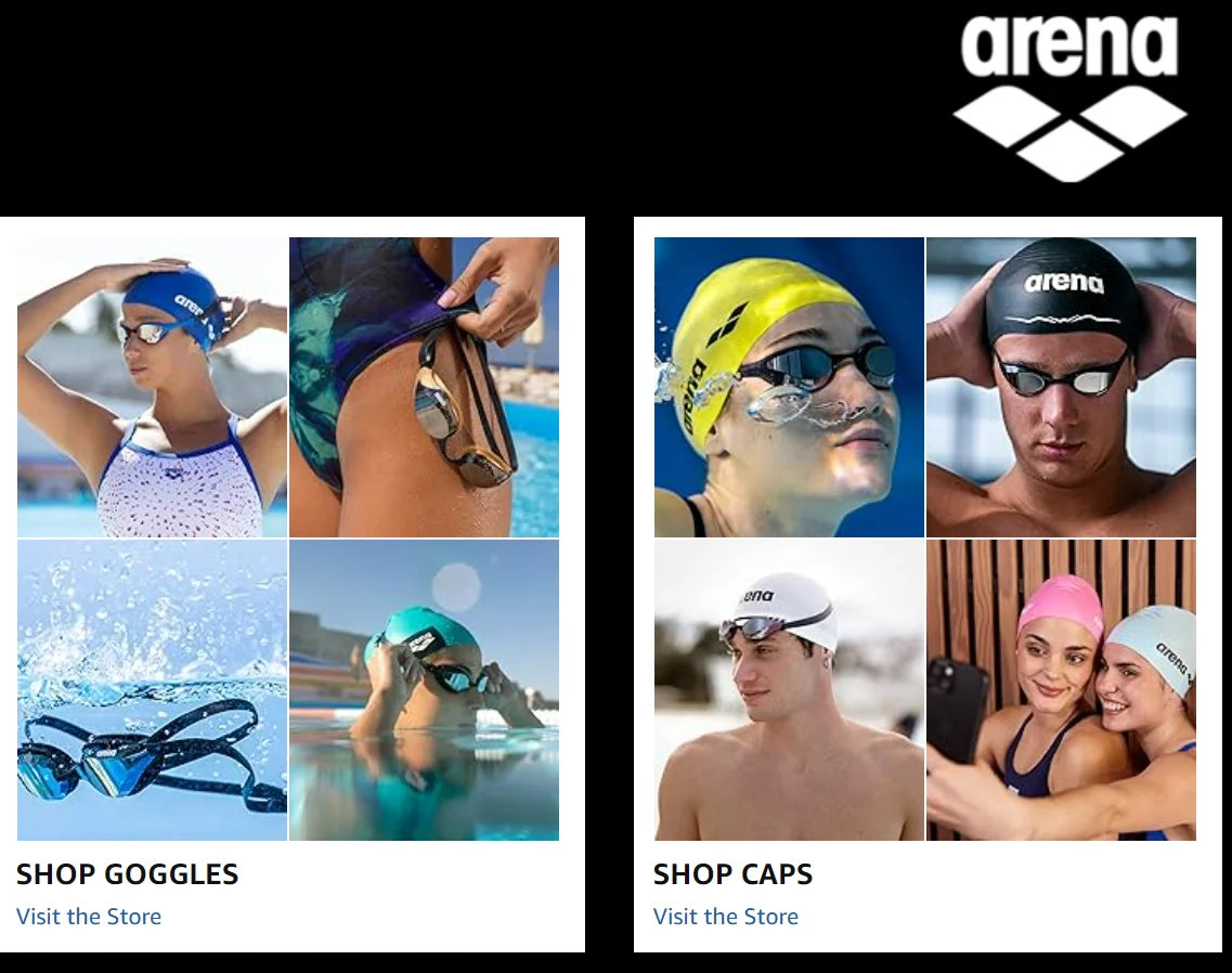 Arena Silicone Swimming Cap Non-Slip Waterproof Low Resistance for Men And Women Professional Speed up Equipment