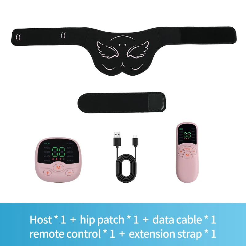 Professional EMS Hip Trainer – Wireless Buttock Muscle Stimulator with Remote Control