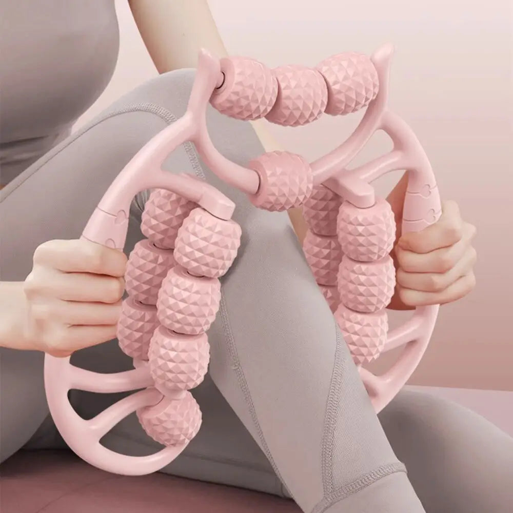 12/18Rounds of Circular Leg Slimming Muscle Stretching and Relaxation Massage Equipment Leg Slimming Artifact Circular Leg Clamp
