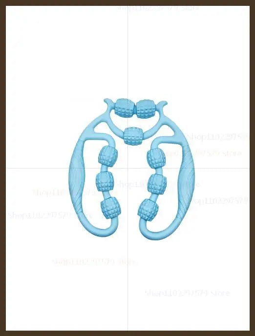 Ring Clamp Leg Massager for Calf Slimming Kneading Roller Shaft Exercise Muscle Relaxation and Fitness at Home or Gym