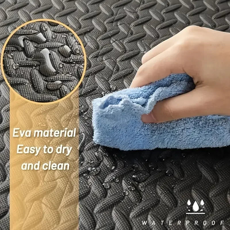 Premium Interlocking Foam Fitness Tiles – Non-Slip Exercise Floor Mats (8/16 Piece Sets)