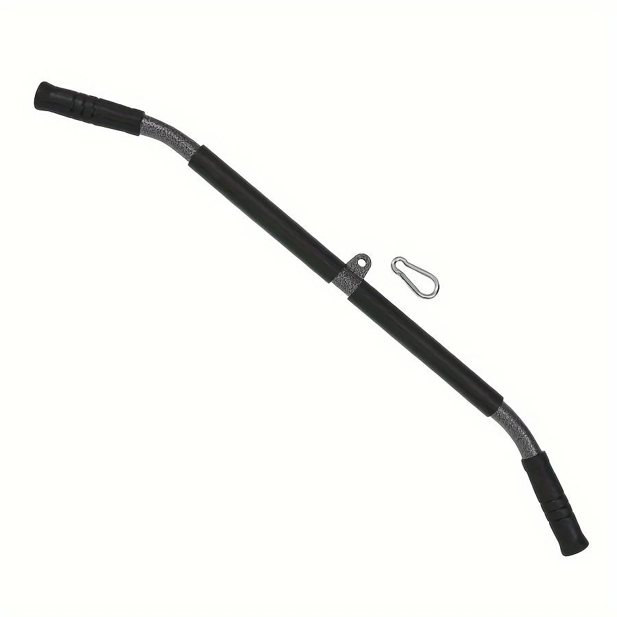 Professional Cable Machine Attachment Bar – Multi-Grip Straight Pull Bar for Strength Training
