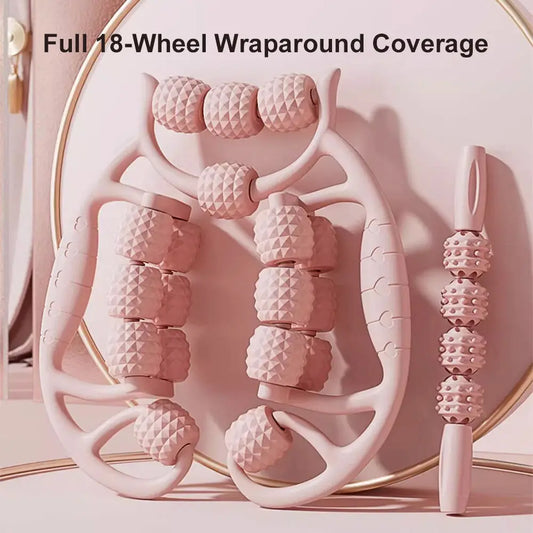 12/18Rounds of Circular Leg Slimming Muscle Stretching and Relaxation Massage Equipment Leg Slimming Artifact Circular Leg Clamp