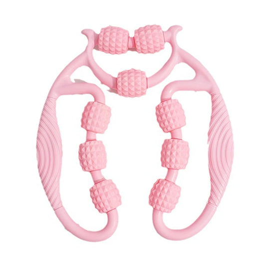 Annular Leg Clamp Massager Ring Leg Clip Massager Relax Plastic Leg Roller Roller Bar Yoga Massager Ring Leg Clip
