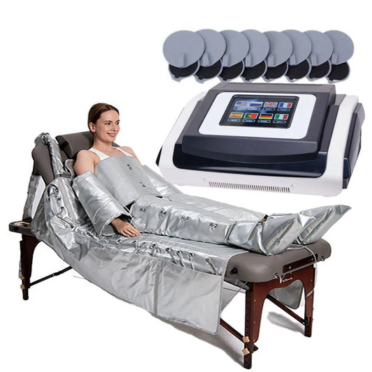 3IN1 EMS Pressure Body & Legs Pressotherapy Air Pressure Presoterapia Lymphatic Drainage Machine for Health Care
