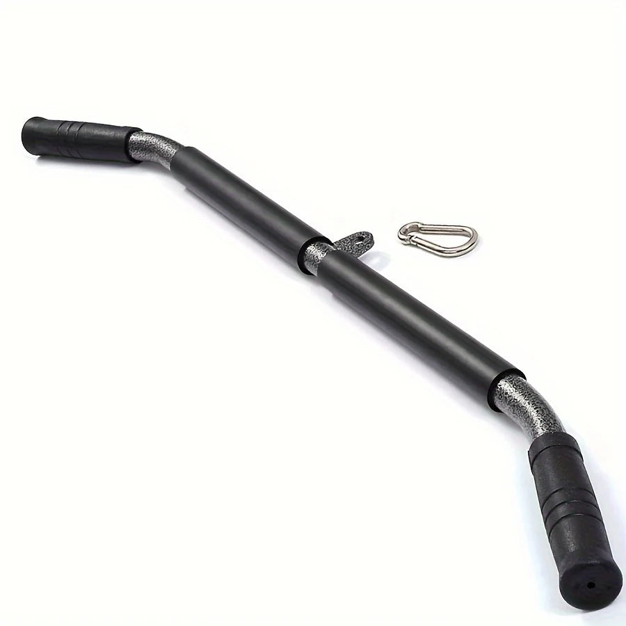 Professional Cable Machine Attachment Bar – Multi-Grip Straight Pull Bar for Strength Training